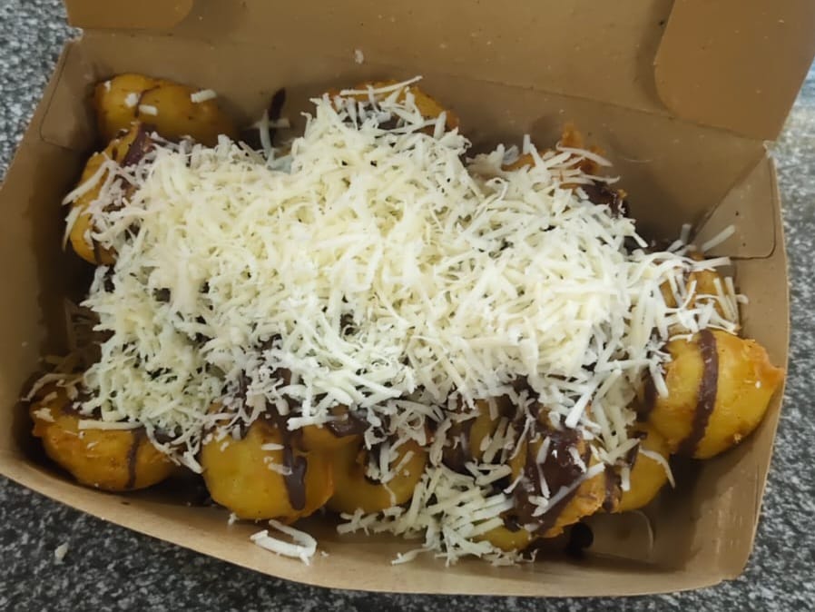 Pisang Goreng Tanduk Keju